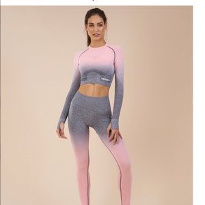 NWT Gymshark Ombre Crop Top